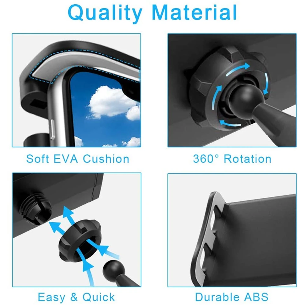 Tablet Universal Suporte Suporte Braçadeira de Montagem Clipe Suporte Suporte Ipad Air Pro Iphone Xiaomi Samsung Acessórios para Notebook 11 - Imagem 6