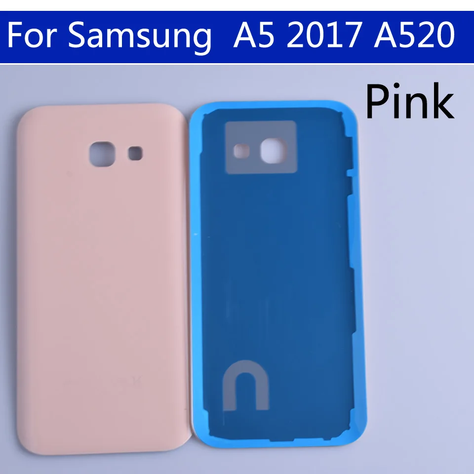 A520 для Samsung A5 A520 A520F SM-A520 Корпус Крышка батарейного отсека задняя крышка чехол задняя дверь Шасси Корпус Замена