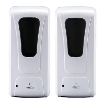 

1000ml Wall-mounted Soap Dispenser Automatic IR Sensor Touchless Hand Disinfection Machine Liquid Spray for Kitchen Bathroom