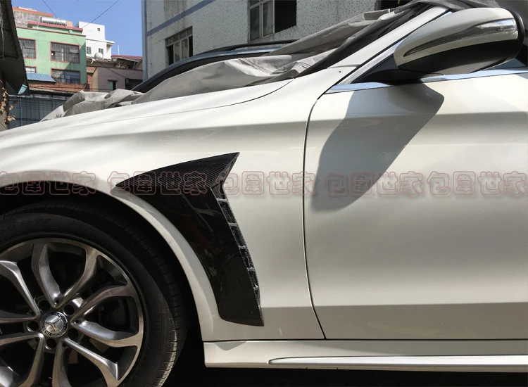 Подходит для Benz C class w205 c180L c200L C260 плавники акулы AMG листовая пластина tuyere материал из углеродного волокна