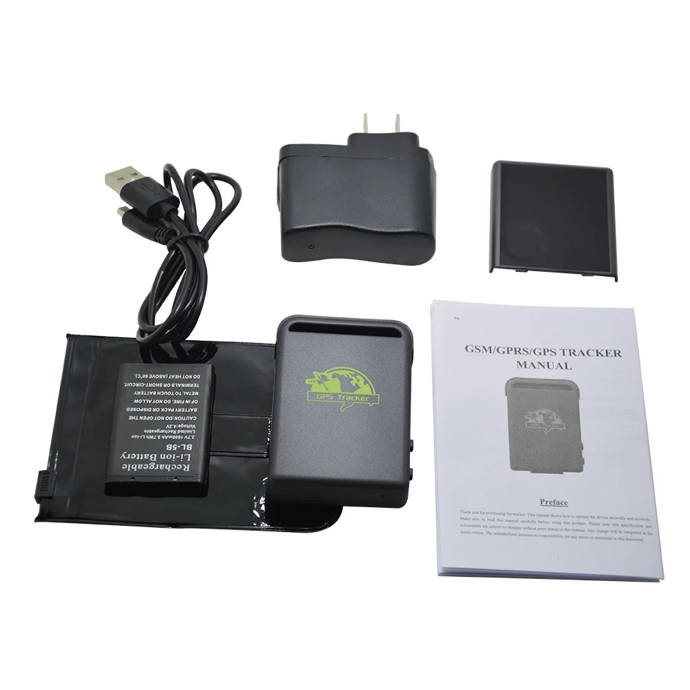 TK102B автомобильный gps GSM GPRS трекер в режиме реального времени устройство отслеживания локатора