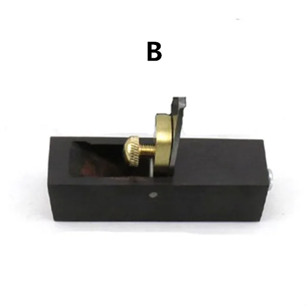 5 Pcs DIY Mini Hand Planes Carpentry Carpenter Ebony Joinery Woodwork Tools or 1 Pcs Hand Planer - Длина корпуса: B
