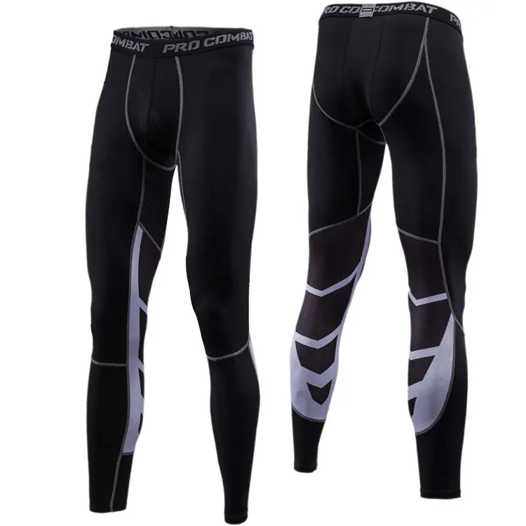 

Fitness Trousers Men's Running Basketball Printed Tight Capri Pants Men's Sweat Absorbing Ultra-stretch Quick-Dry Currently Avai