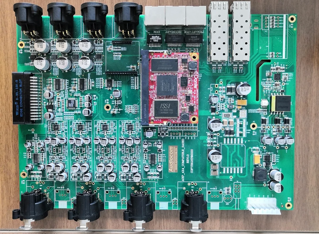 US $425.82 Audiocom AES67 Audio Transmission Module Development Board