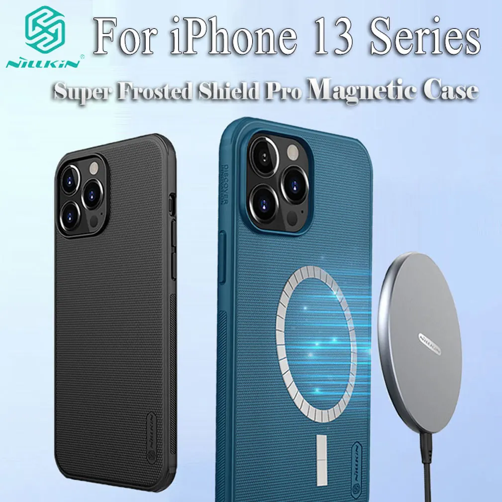 Чехол Nillkin матовый для iPhone 13 Pro /13 Max магнитный чехол-накладка из поликарбоната и