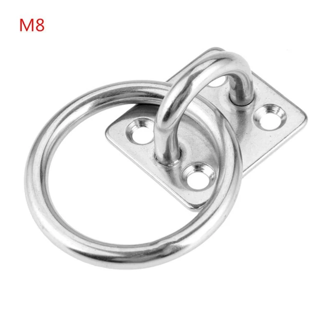 Marine Eye Plate Yacht Accessoires Bateau Cabine Pont Pièces de  quincaillerie (argent) (1pcs )