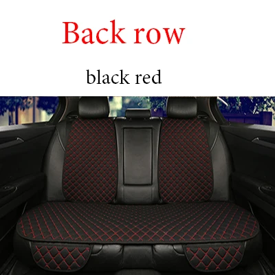 black red Back row