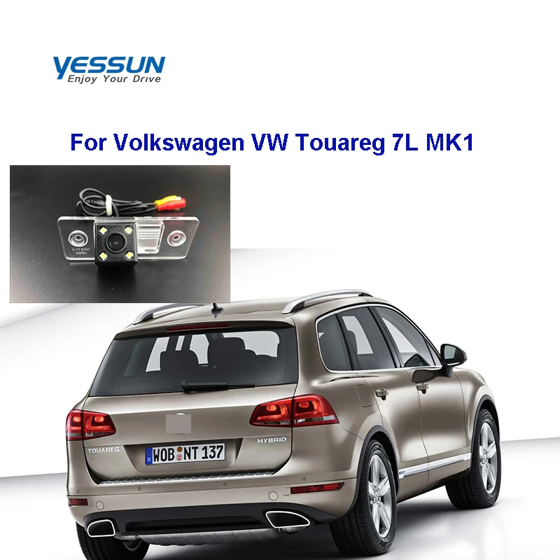 Камера заднего вида для vw Touareg 7L 2002 2003 2004 2005 2006 2007 2008 2009 2010 CCD камера ночного видения
