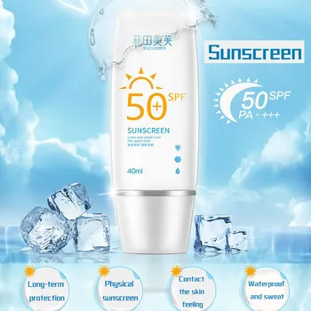 

Facial Body Sunscreen Whitening Sun Cream Sunscreen Spf50+ Refreshing Facial Body Moisturizing Waterproof Anti-uv Barrier Sunblo