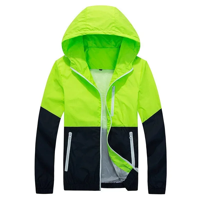 

Jacket Men Windbreaker Spring Autumn Fashion Jacket Men Hooded Casual Jackets Male Coat Thin Men Coat Outwear Couple Ropa Hombre