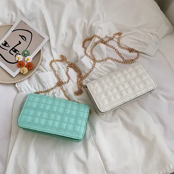 

2020 Fashion Summer Leather Crossbody Bags For Women Travel Handbag Fashion Simple Shoulder Messenger Bag Ladies Mini Flap Sac