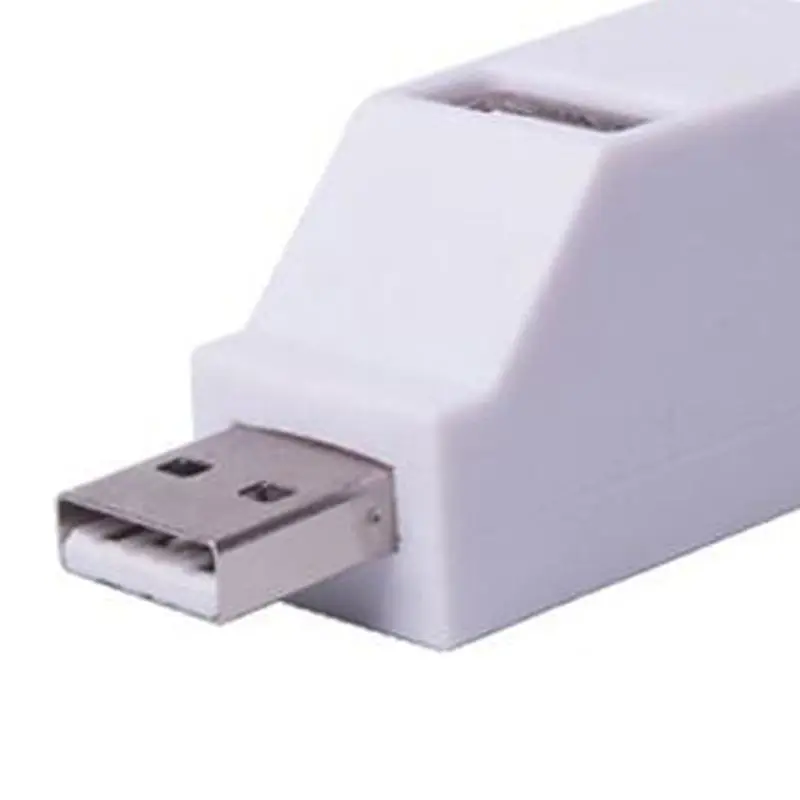 Высокая скорость 3 порта USB 2,0 мульти концентратор разветвитель расширения Настольный ПК ноутбук адаптер