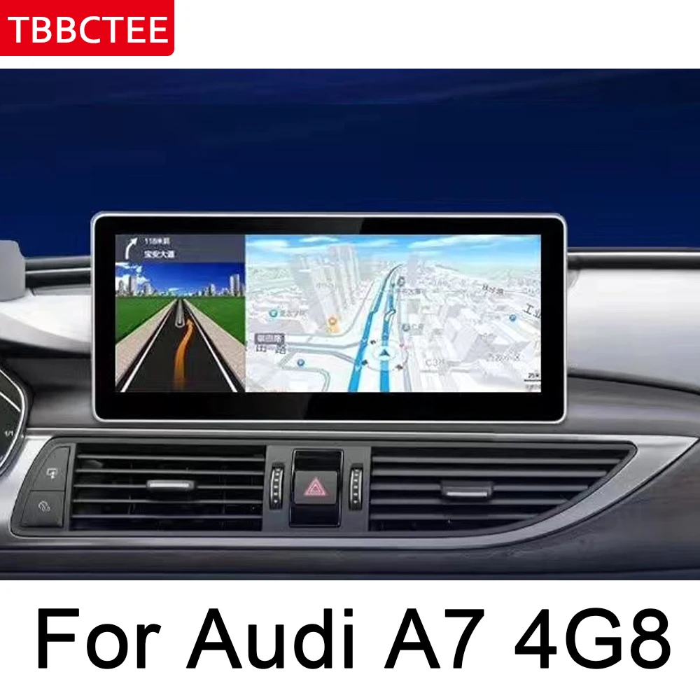 For Audi A7 S7 4G8 2010~2015 MMI GPS Multimedia player Car Android Radio stereo HD Screen Navigation Navi Media WIFI head unit