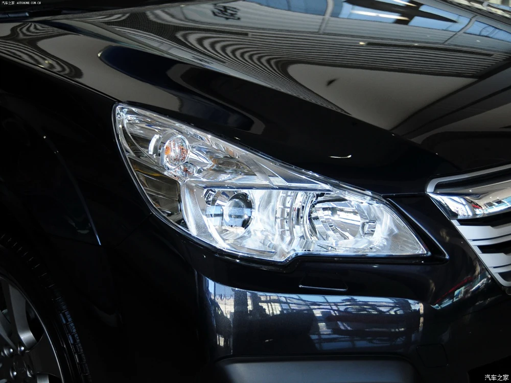 Passenger Side Для Subaru Outback 2010 2011 2012 2013 фары автомобиля прозрачные линзы автомобильный брелок крышка - Цвет: Passenger Side