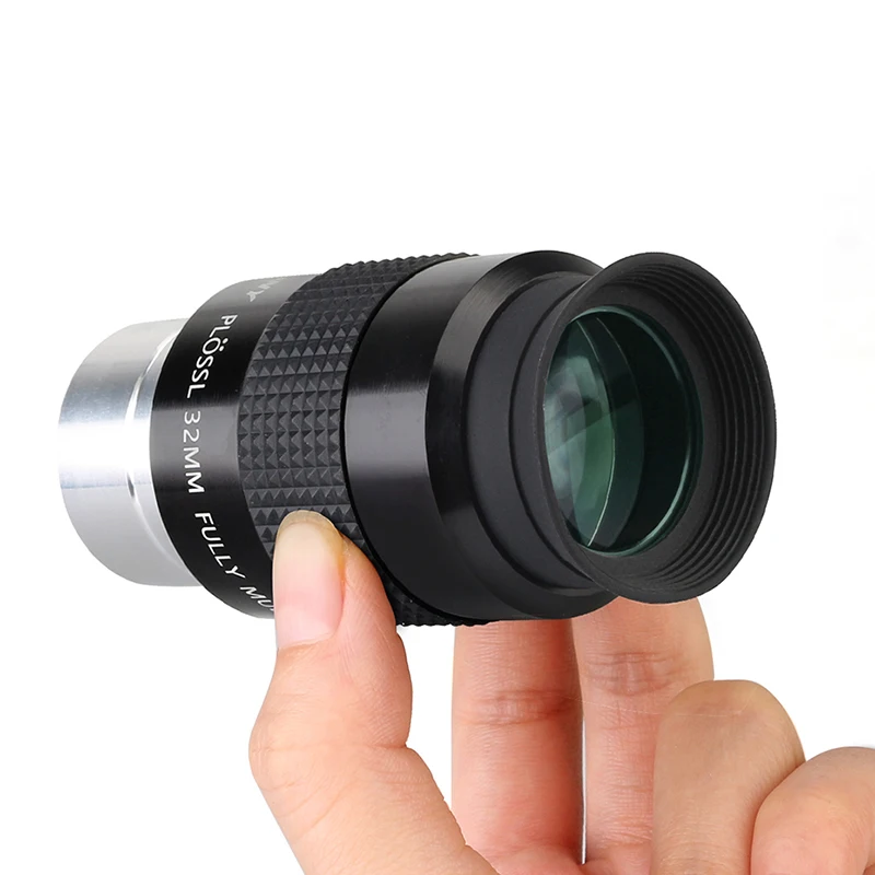 1.25 32mm Plossl Telescope Eyepiece Threaded for Standard 1.25inch Astronomy Filters 4-element Plossl Design