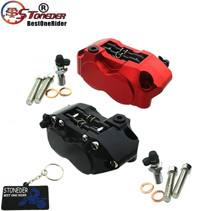 4-поршневой тормозной суппорт STONEDER Performance Racing для скутера Mini Super Motard | Автомобили и