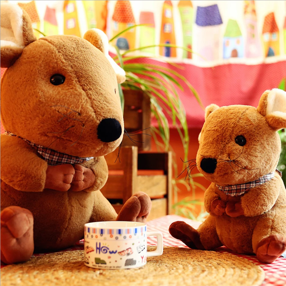 New Plush Stuffed Animals Zodiac Year Of The Rat Mascot Ragdoll Doll Creative Harvest Mouse Plush 3