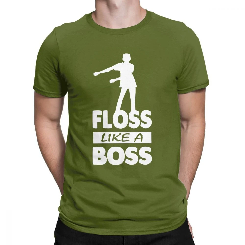 Футболка с надписью Tyburn Floss Like A Boss для мужчин подарки танцев идеи сына топы одежда