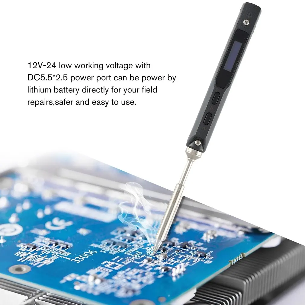 TS100 65W Mini Electric Soldering Iron Kit Digital