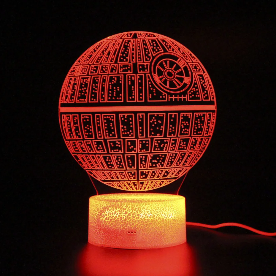 

Star wars Planet Kids Room Sleep lights Touch Lamp Remote Control 3d Table Lamp Light Party Decoration Nightlight Projection