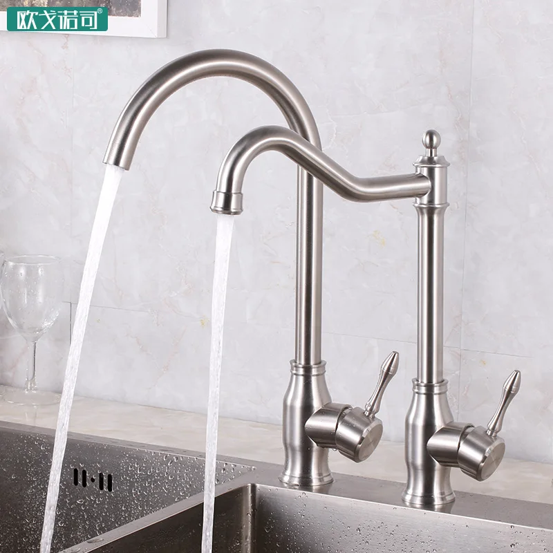 Europe Design Heavy Weight Hot And Cold Water Kitchen Faucet Very