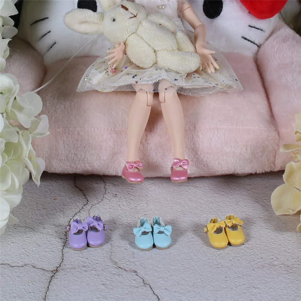 Neo Blythe Doll Vintage Bow Shoes 1