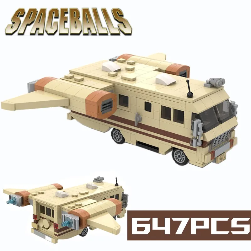 Новый 647 шт. пространство деталей серия &quotЗвездные Spaceballs Wars Орел-5 кА Rocket Tech