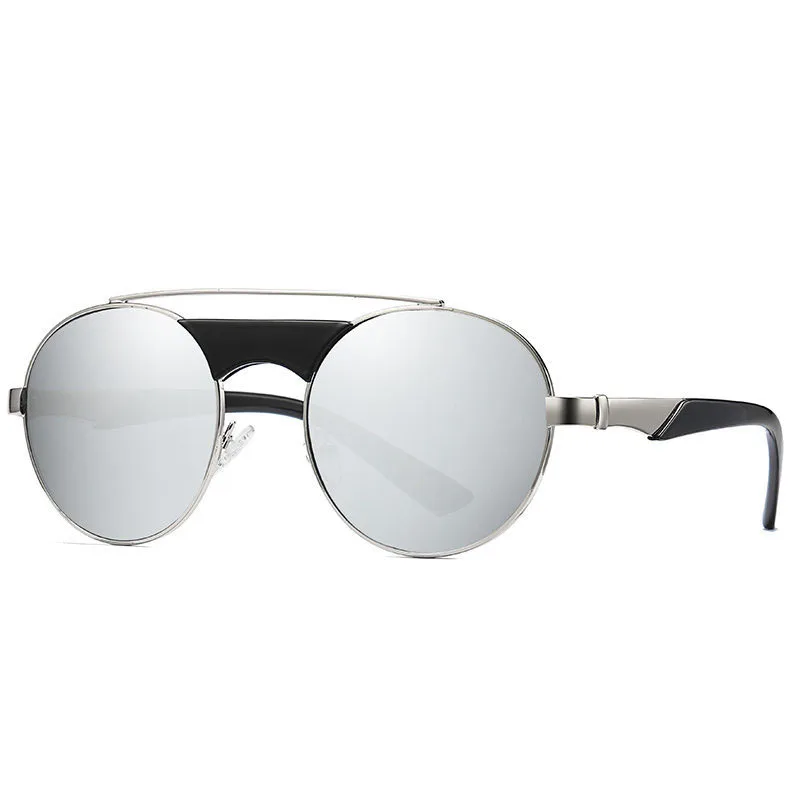 DANKEYISI Новые Классические Солнцезащитные очки женские Oculos De Sol Feminino Модные солнцезащитные очки женские брендовые дизайнерские солнцезащитные очки мужские - Цвет линз: sliver