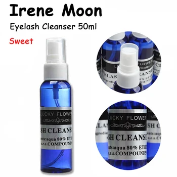 

50ml Eyelashes Cleanser Clean Lashes Before Individual False Eyelash Extension Supplies Clear Liquid Sweet Mild No Irritation