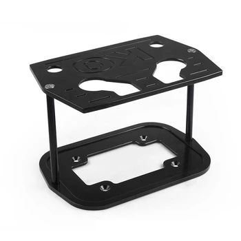 

Polished Aluminum Ball Milled Battery Hold Down Tray Bracket for Optima 34/78