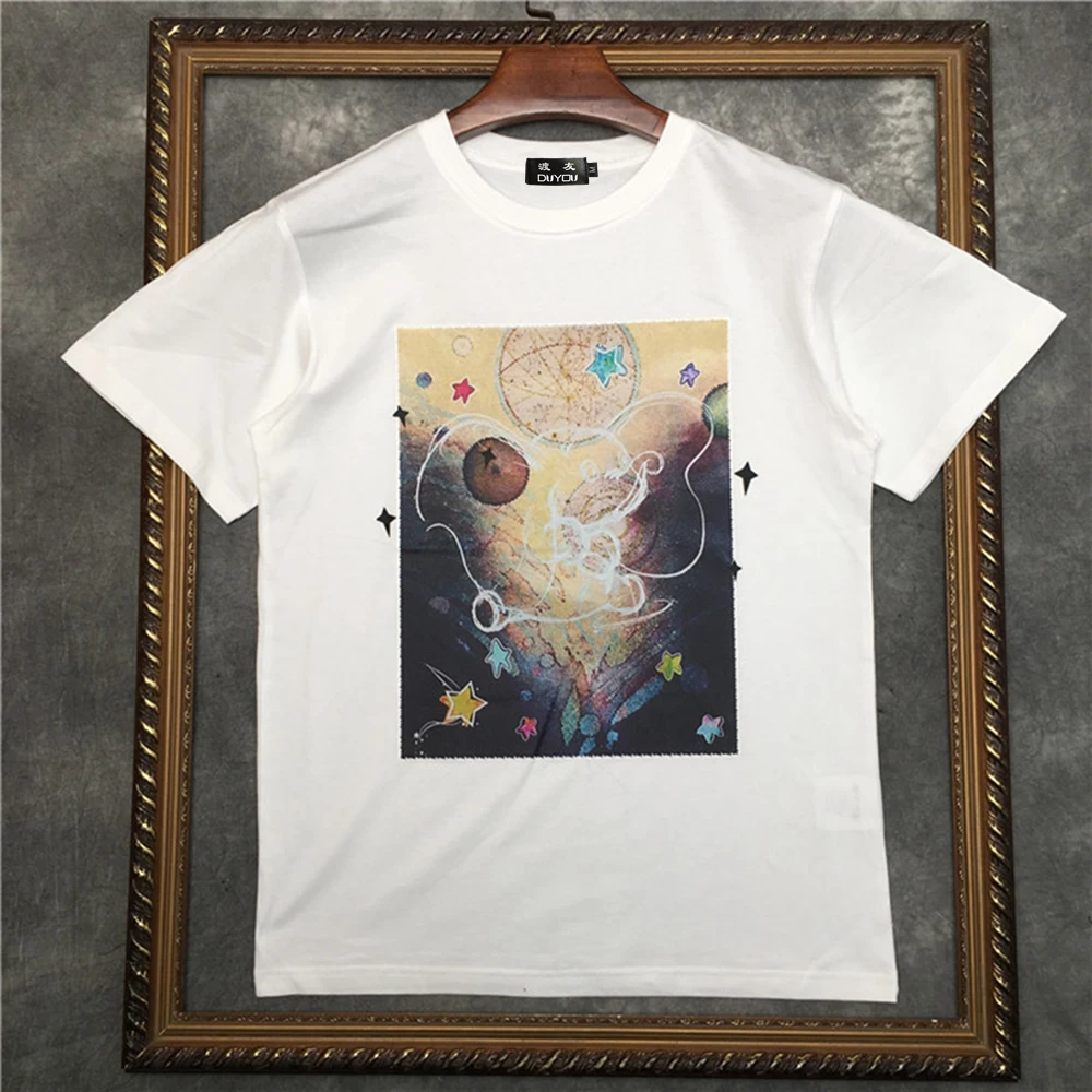 

marcelo barrett Men's Short-sleeved T-shirt Flying elephant Abstract abstract pattern Women T SHIRTS|Streetwear 2191001638