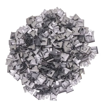 

300Pcs Cage Assembly Accessories Special Buckle Nail Chicken Quail Bird Rabbit Pet Cage Installation and Repair Tool Nails