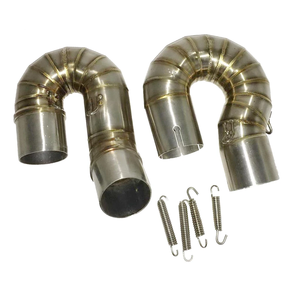 Motorcycle Exhaust Middle Connect Pipe Exhaust Mid Tube For HONDA CBR 1000RR 2008-2011