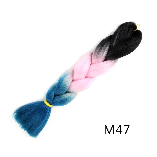 Natifah Jumbo Braiding Hair For Afro Curls Jumbo Box Braids Hair Kanekalon For Hair Afro Extensions Braids Synthetic Fake Hair M47