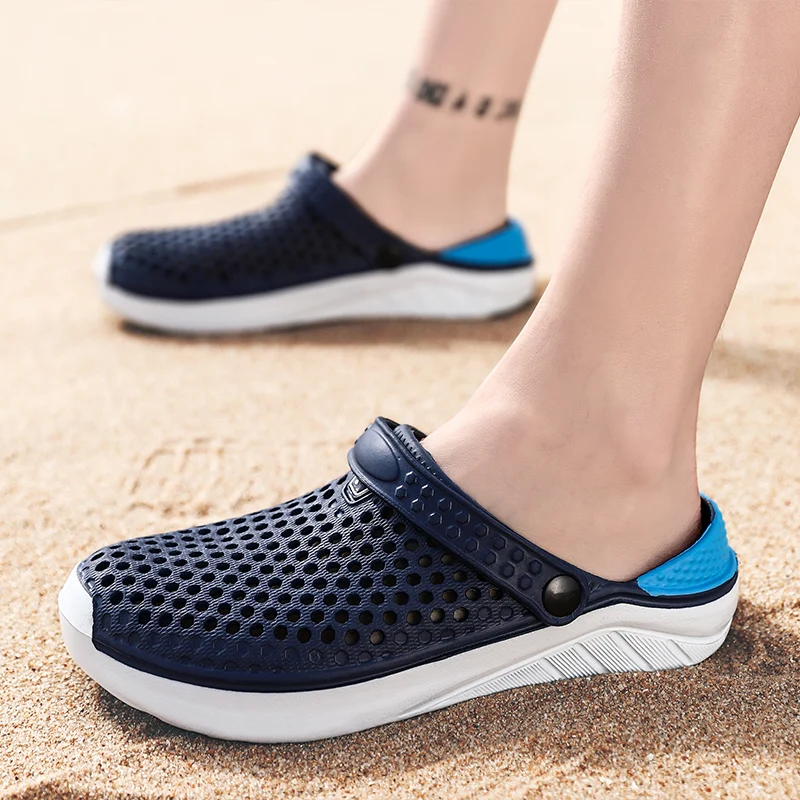 Mens summer casual water shoes beach shoes outdoor fashion slip on sneakers 2019 