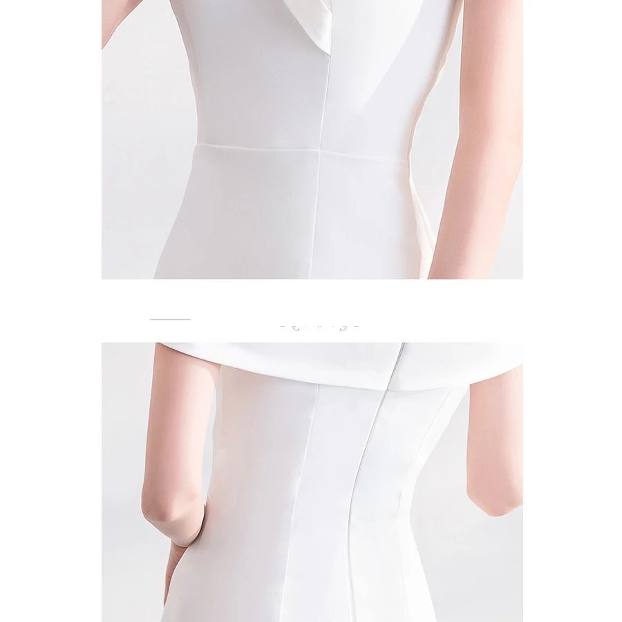 Skyyue вечернее платье без рукавов robe De Soiree с открытыми плечами Формальные платья HH101 длина до пола Русалка вечернее платье