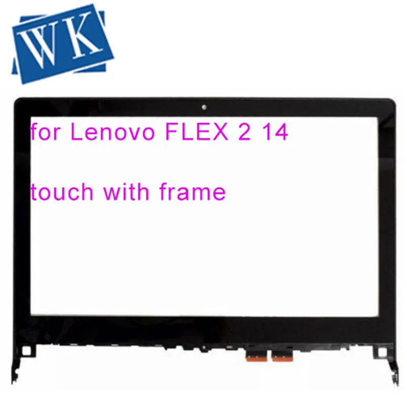 14 "для lenovo Flex 2 14 20404 Flex 2 14D 20376 передний наружный сенсорный экран панель дигитайзер стекло объектив сенсор Замена + рамка