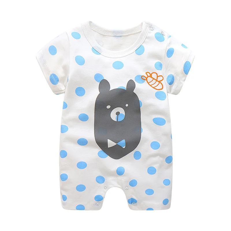 Боди для новорожденных; одежда для малышей; bebes; хлопковая одежда с длинными рукавами и принтом для младенцев; 1 предмет; 0-24 месяца - Цвет: 5