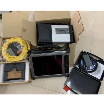 

3in1 MB Star C5 Icom A2 for BMW V03/2020 VAS 5054A with OKI Full Chip A-udi V.W ODIS V5.1.3 in Used tablet laptop IX104 I7 4G