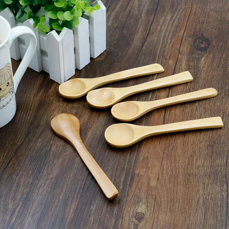 Professional5PC Small Wooden Spoons Kit Arts and Crafts Creative Pack