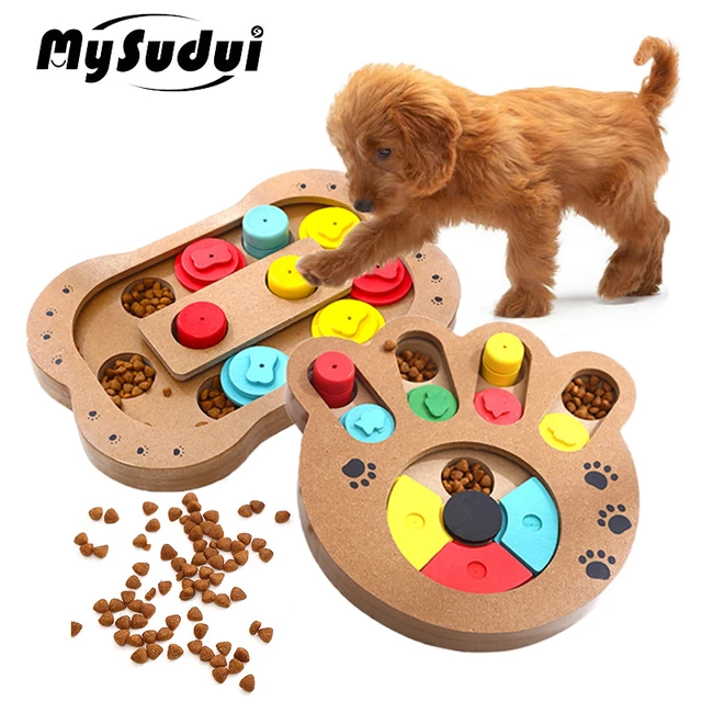 ONE PIX Dog Puzzle Toys, Level 3 in 1 Interactive Dog Toys for Smart Dogs,  Dog Enrichment Toys for Mental Stimulation, Dog Food Feeder Gift for Medium