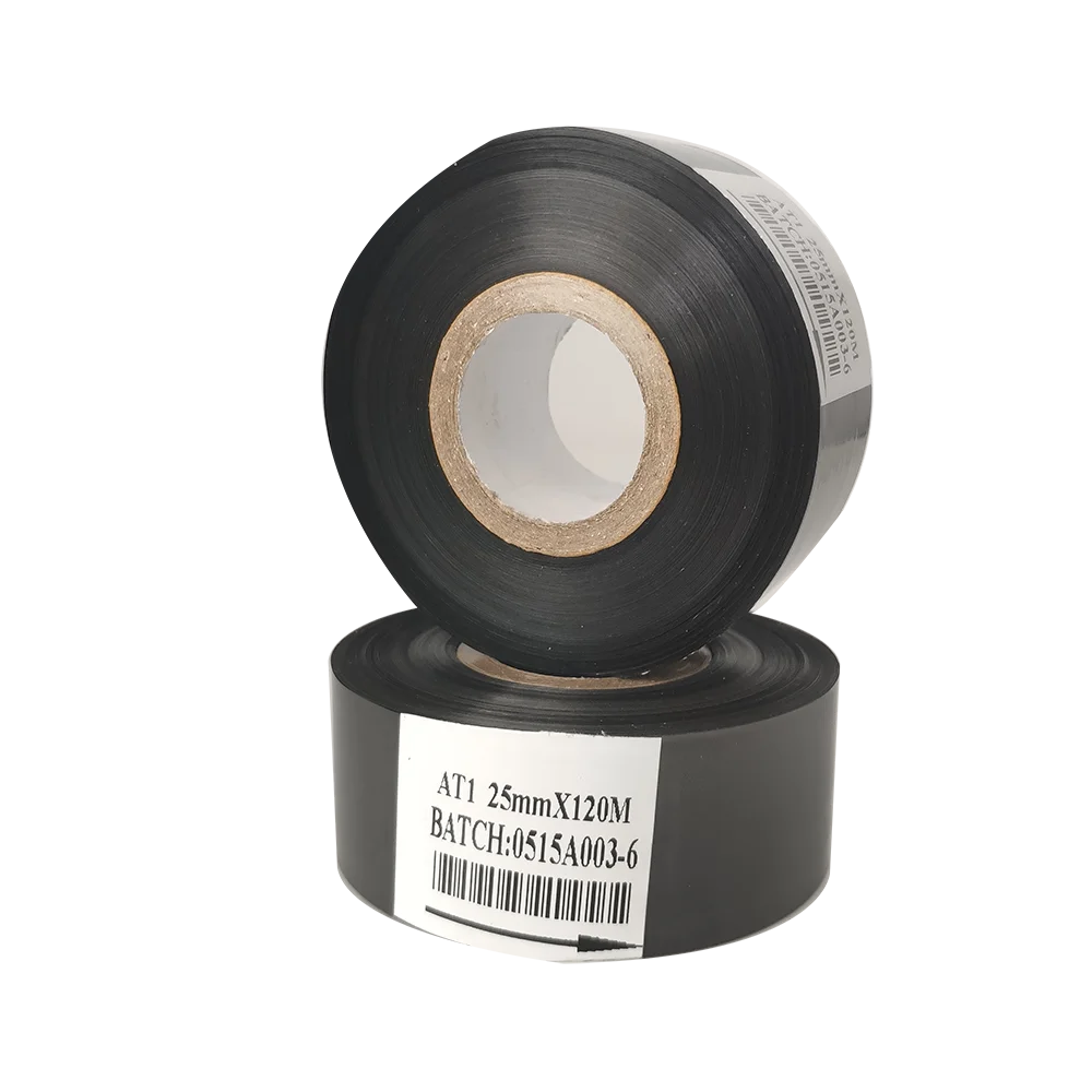 

Black color hot ink roll coding foil for ribbon printer