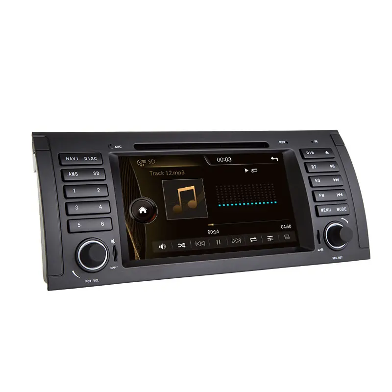Discount Xonrich 1 Din Car DVD Player Car Radio GPS navigation For BMW X5 E53 BMW E39 5 Series 2002-2007multimedia stereo audio head unit 2