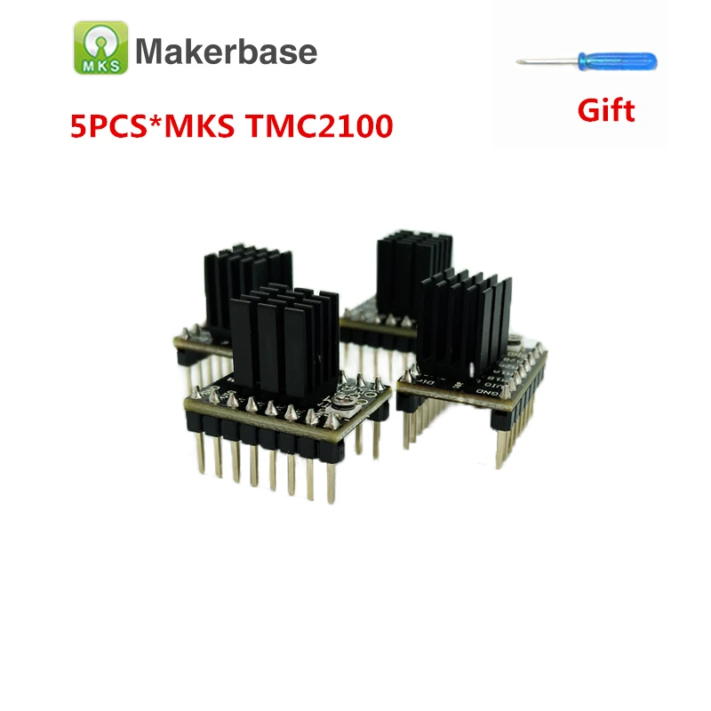 TMC2100 Драйвер шагового двигателя бесшумный контроллер шаговый IC модуль