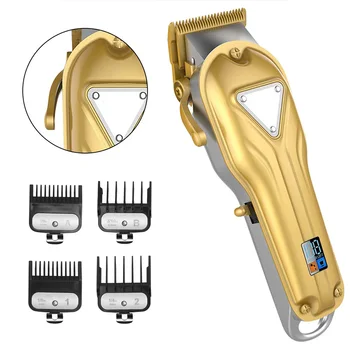 

2019 Hair Clippers All-Metal 2500mAh Rechargeable Beard Trimmer Cordless Hair Trimmer Haircut Kit for Adult and Kids