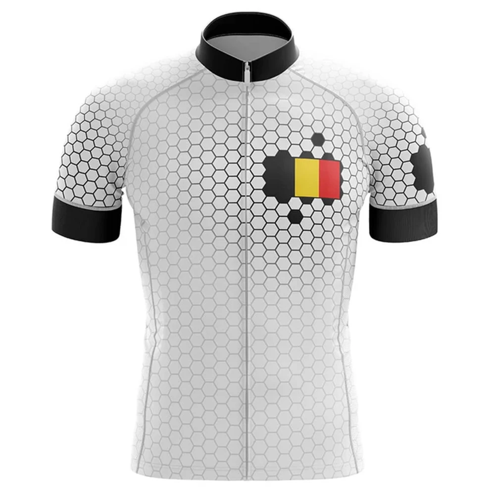Belgio Attrezzamento Ciclista Ropa Maglia Uomo Tenue Velo Homme Equipos Maglia Maillot Ciclismo Hombre Ciclismo Masculino