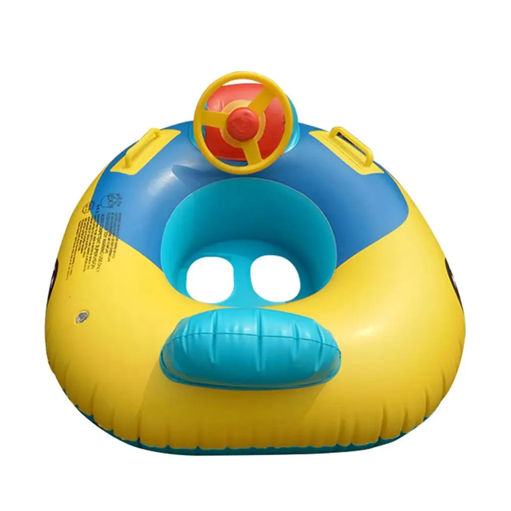 

Cartoon Cars Seat Swimming Ring, Baby Toddler Inflatable Pool Float Funny Water Aid Trainer Child Inflatable Ring