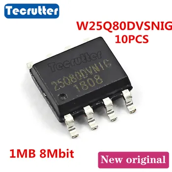 

10PCS W25Q80DVSNIG 25Q80DVNIG 25Q80 SOIC8 150MIL 1MB 8Mbit FLASH W25Q80BVSNIG new version