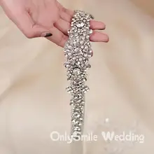 Серебряные стразы пояс невесты кристалл жемчуг ленты свадебный пояс Кушак свадебная одежда подружки невесты платья