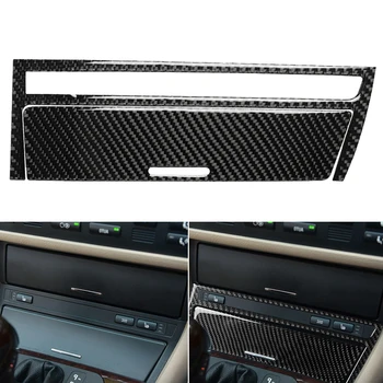 

Car Styling 2pcs Car Center Console Gear Shift Decor Sticker Trim For BMW Old 3 Series E46 Interior Accessories